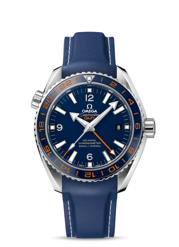 Omega Seamaster Planet Ocean 600M Co-Axial 43.5 GMT Stainless Steel / GoodPlanet / Rubber
